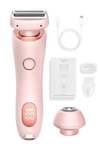 SilkyGlow – 2-in-1 Epilator & Trimmer for Women
