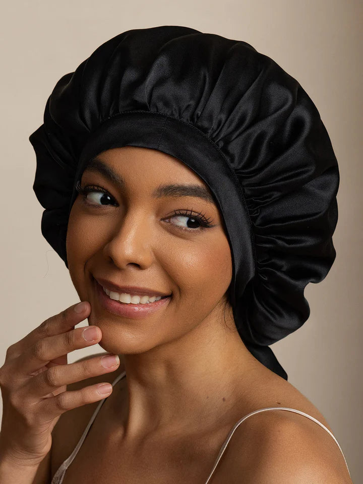 Dream Wrap – Luxury Mulberry Silk Sleep Cap