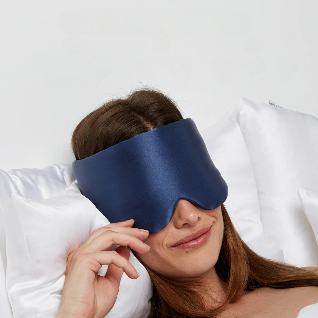 Silken Night – Premium Mulberry Silk Sleep Mask