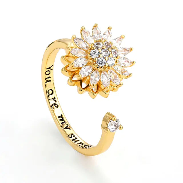 Golden Aura - Anxiety Ring