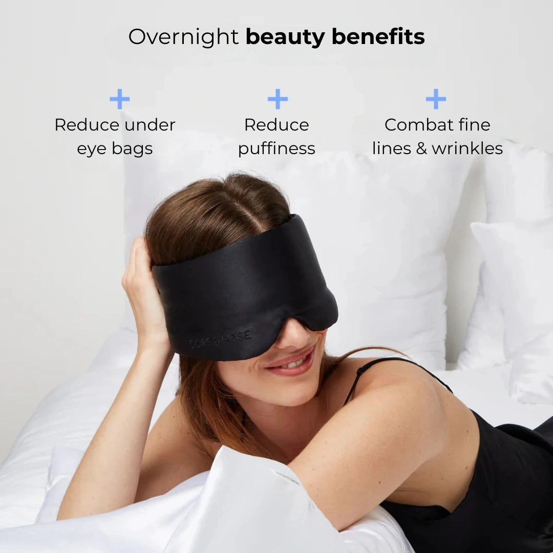 Silken Night – Premium Mulberry Silk Sleep Mask