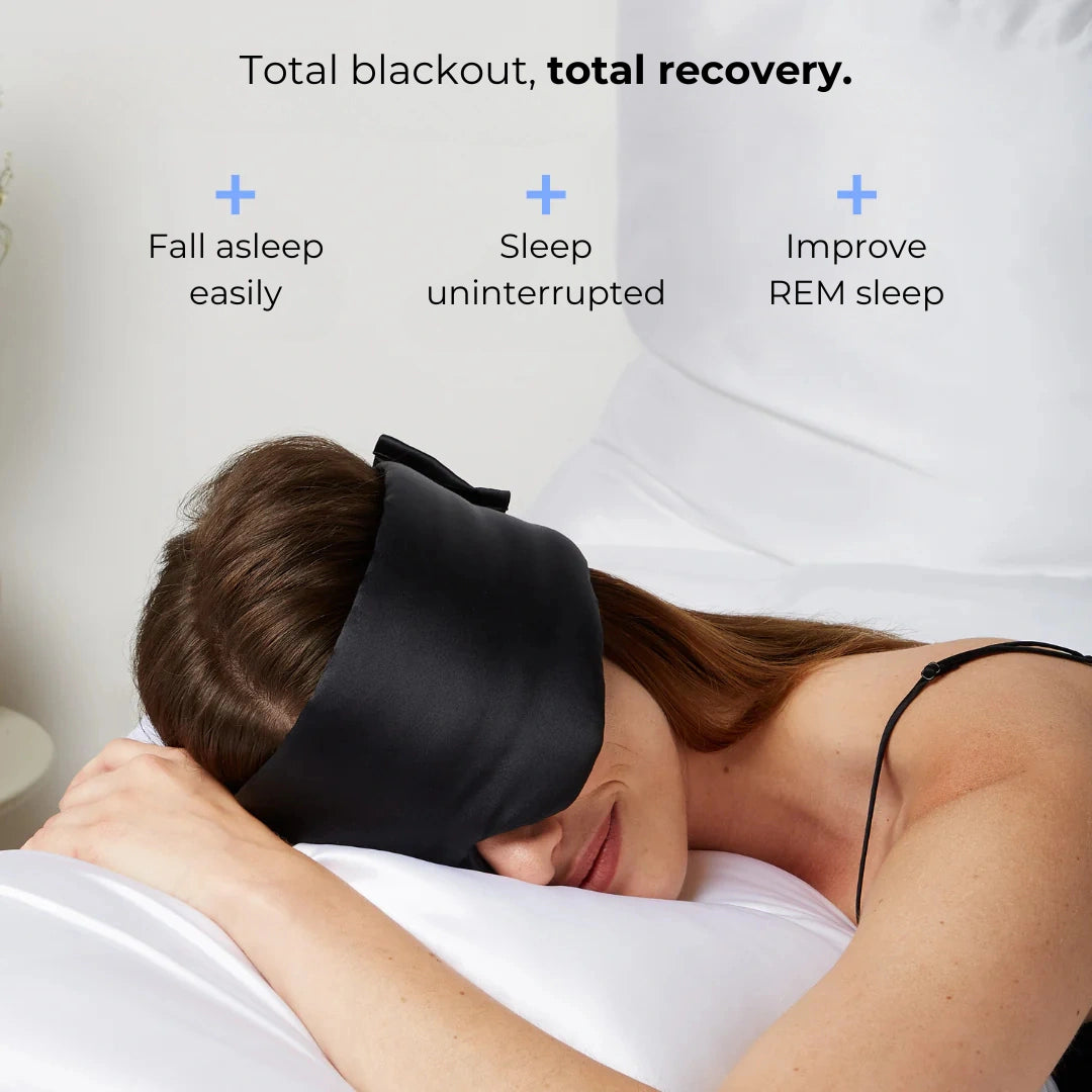Silken Night – Premium Mulberry Silk Sleep Mask