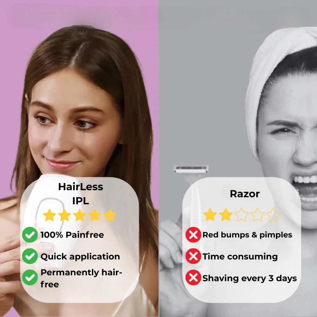 HairLess IPL - Permanent Hair Removal